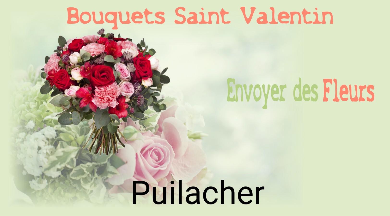 Roses de Saint-Valentin livrées à Puilacher